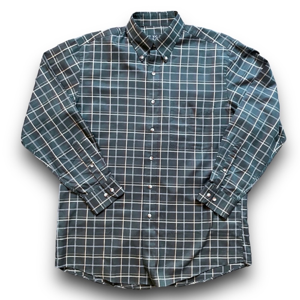 Jos A Bank Men's Traveler Collection Button Down Shirt